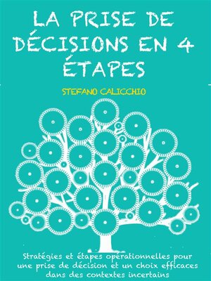 cover image of La prise de décisions en 4 étapes